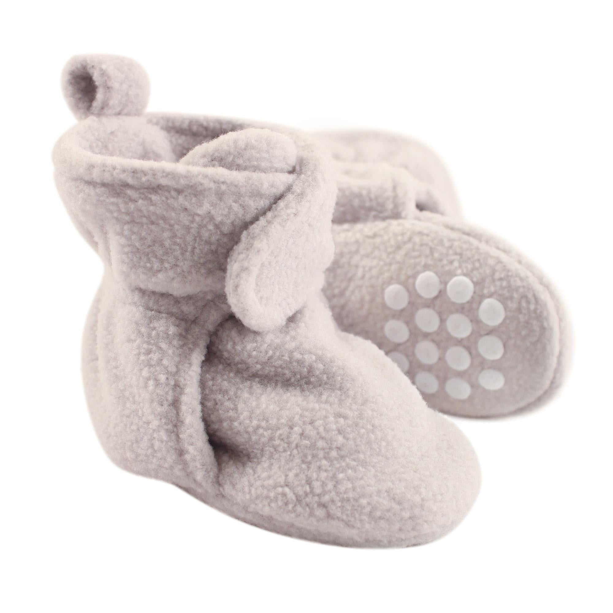 Unisex Fleece Booties, Cloud Mist