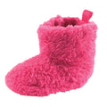 Girls Soft Sole Crib Shoes, Rosy Shearling