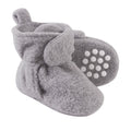 Unisex Fleece Booties, Cloudy Pebble