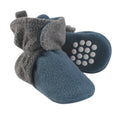 Unisex Fleece Booties, Navy Smoke Heather