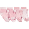 Girls Multipack Socks Set, Rosewater Snow