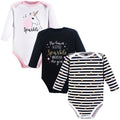 Girls Long Sleeve Bodysuits 3-Pack, Shimmering Starlight Pony