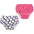 Girls Reusable Waterproof Swim Diapers, Summer Petal