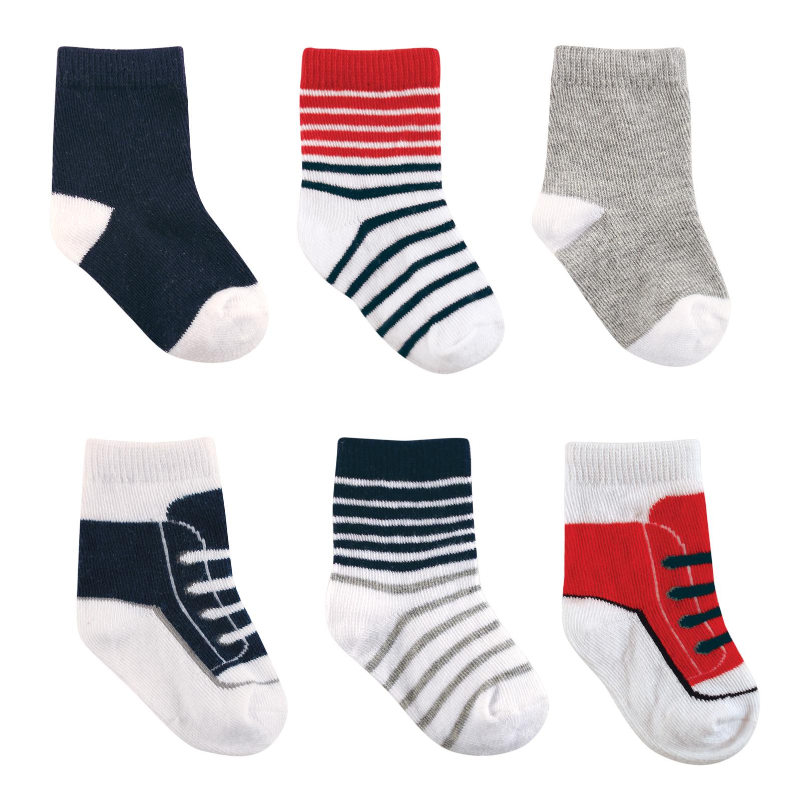 Boys Multipack Socks Set, Cerulean