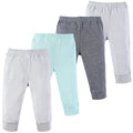 Unisex Pants, Silver Mist Stripes