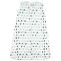Unisex Sleeveless Jersey Sleep Sack, Pastel Trunk Pals