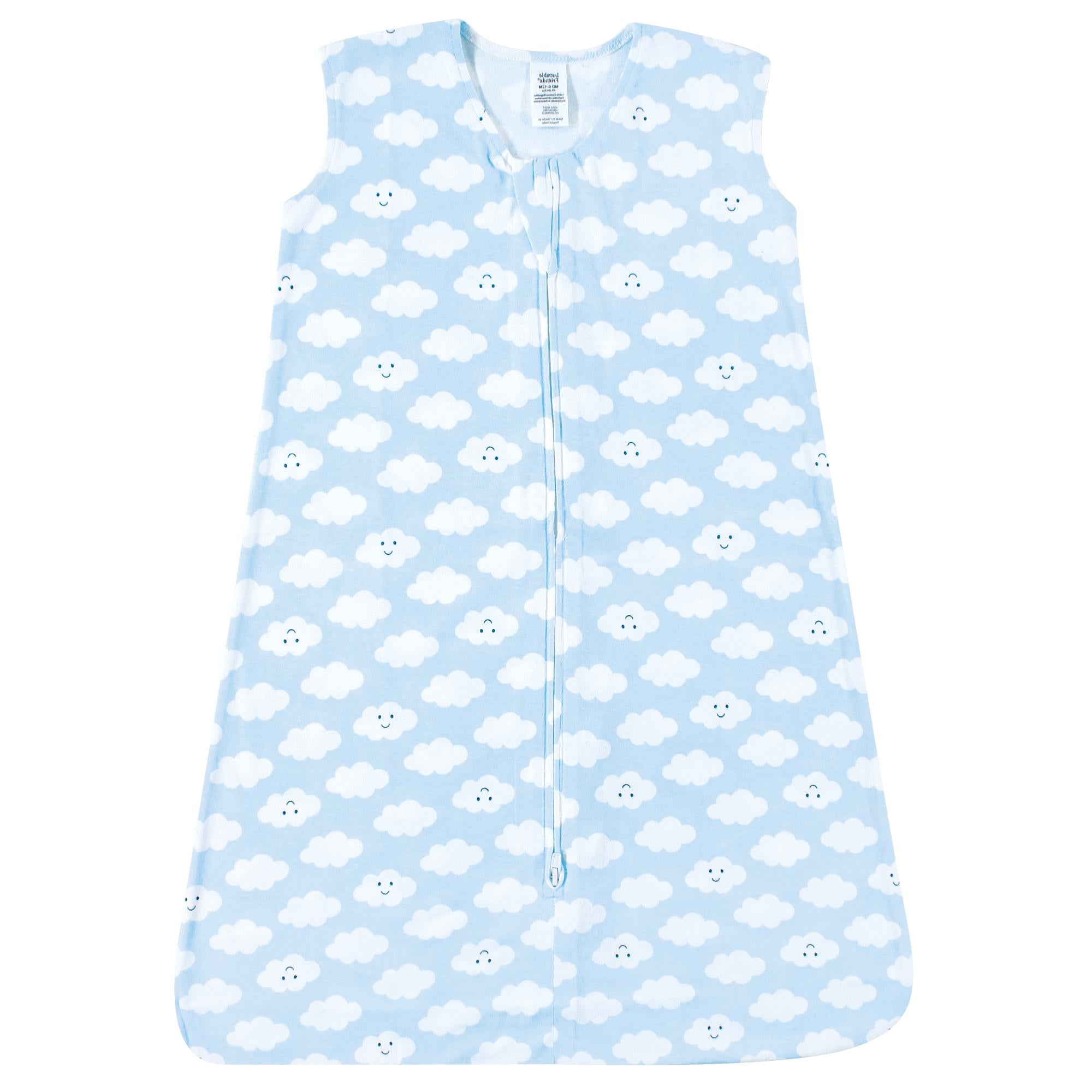 Boys Sleeveless Jersey Sleep Sack, Sky Drifter Jersey