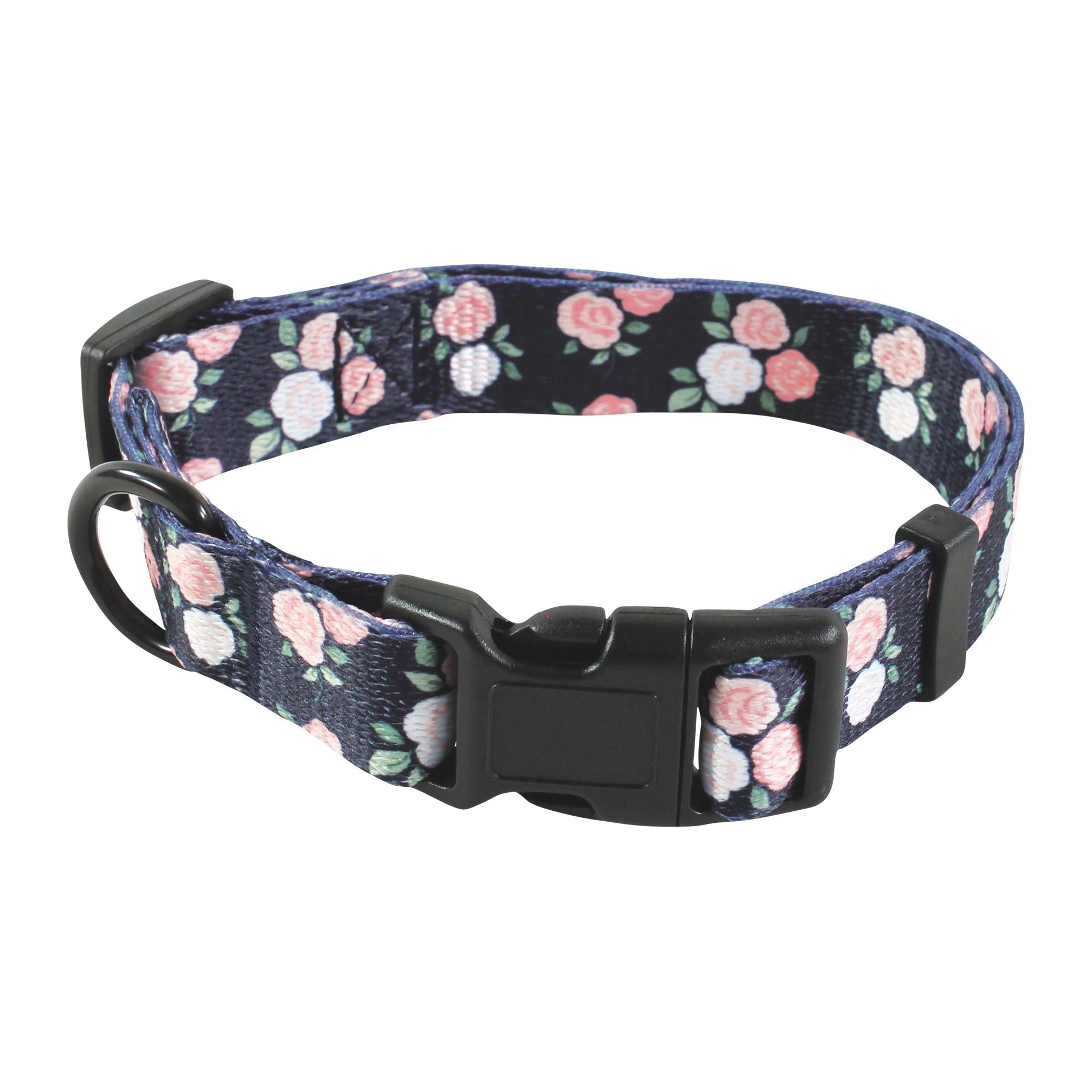 Adjustable Pet Collar, Garden Bloom