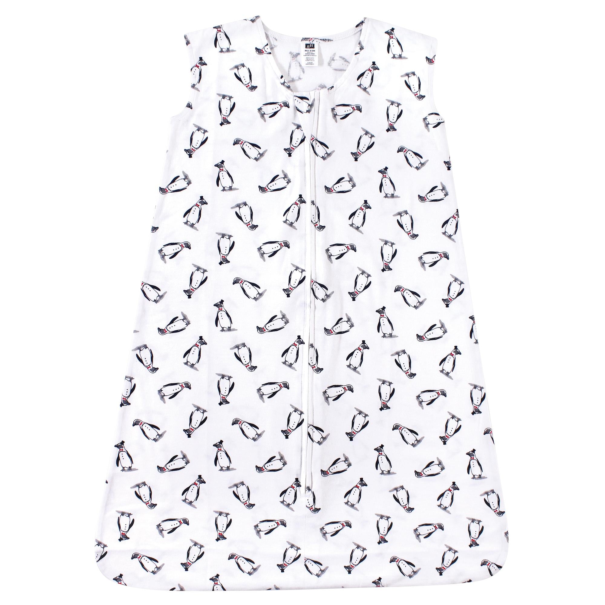 Boys Sleeveless Sleep Sack, Arctic Waddle