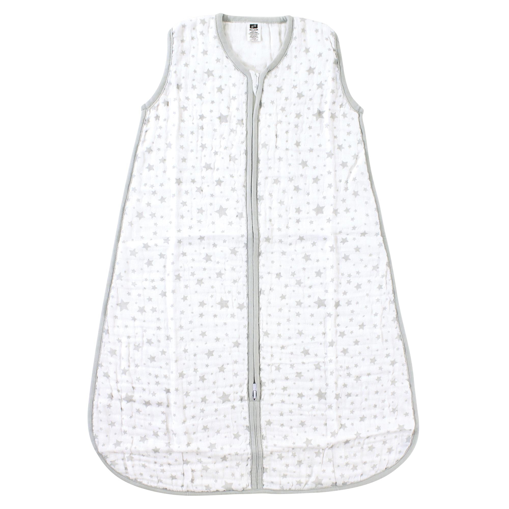 Unisex Sleeveless Sleeping Bag, Silver Celestial