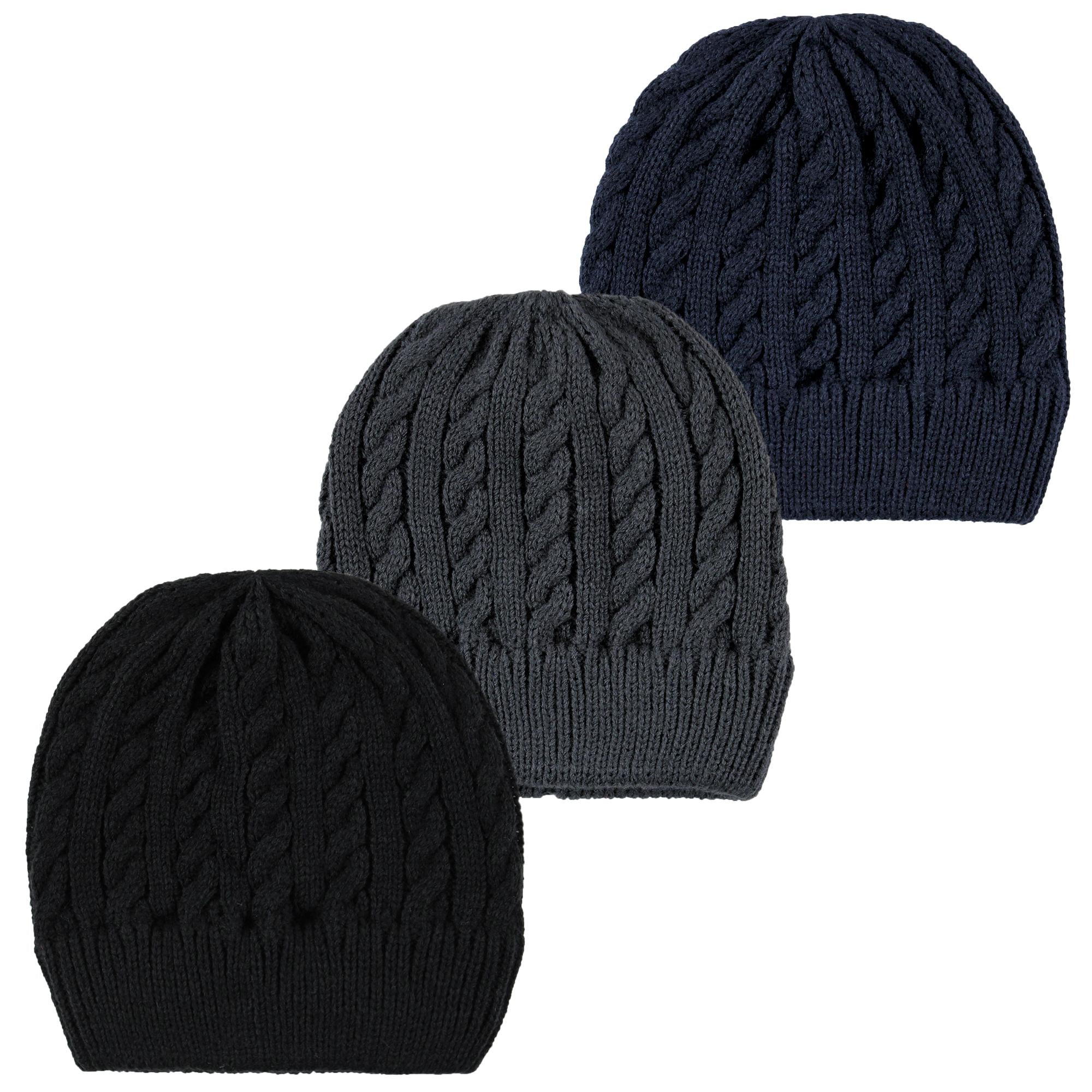 Boys Knit Caps and Beanies, Shadow Cobalt