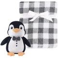 Boys Toy and Plush Blanket Set, Chilly Penguin Pal