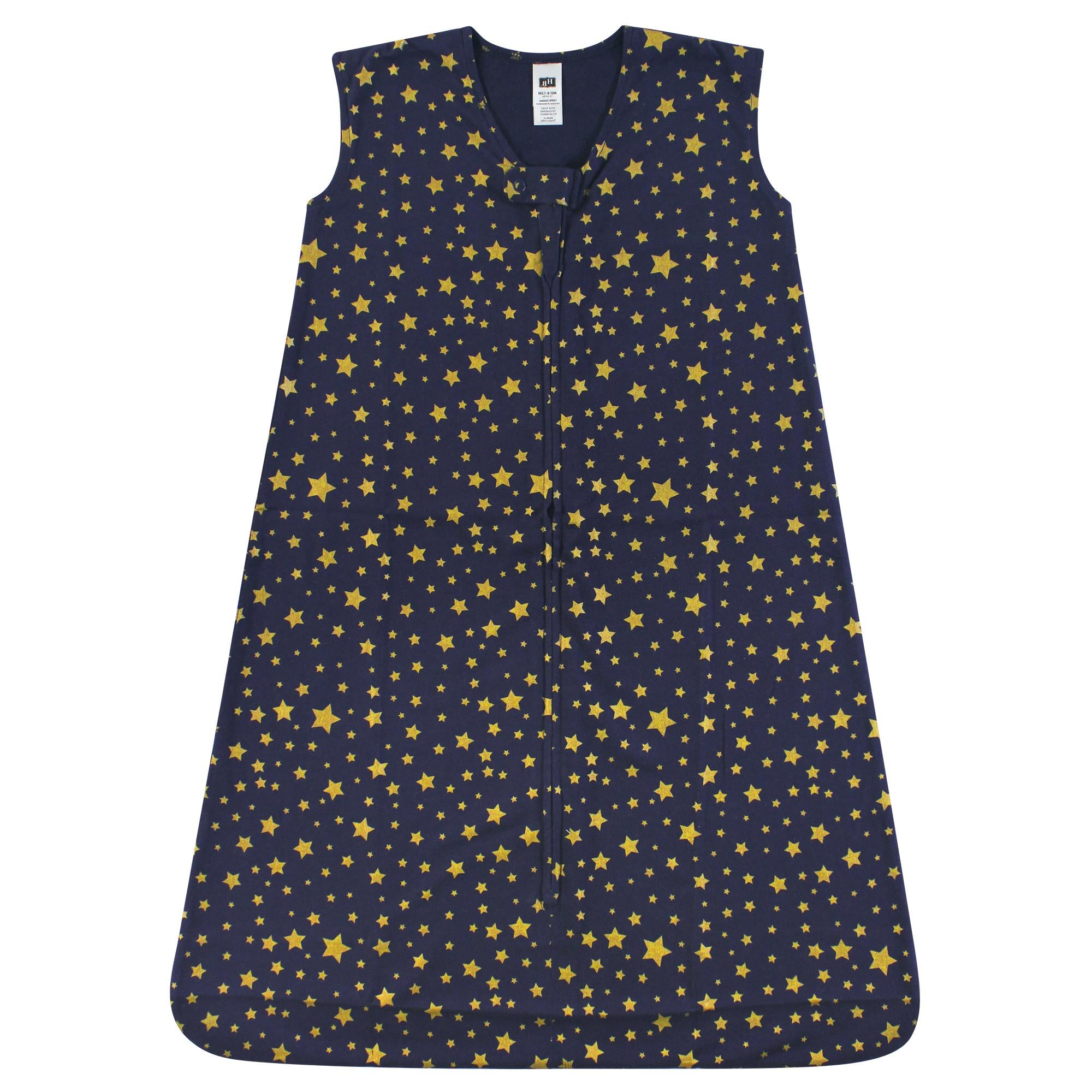 Unisex Sleeveless Sleep Sack, Golden Night Sky