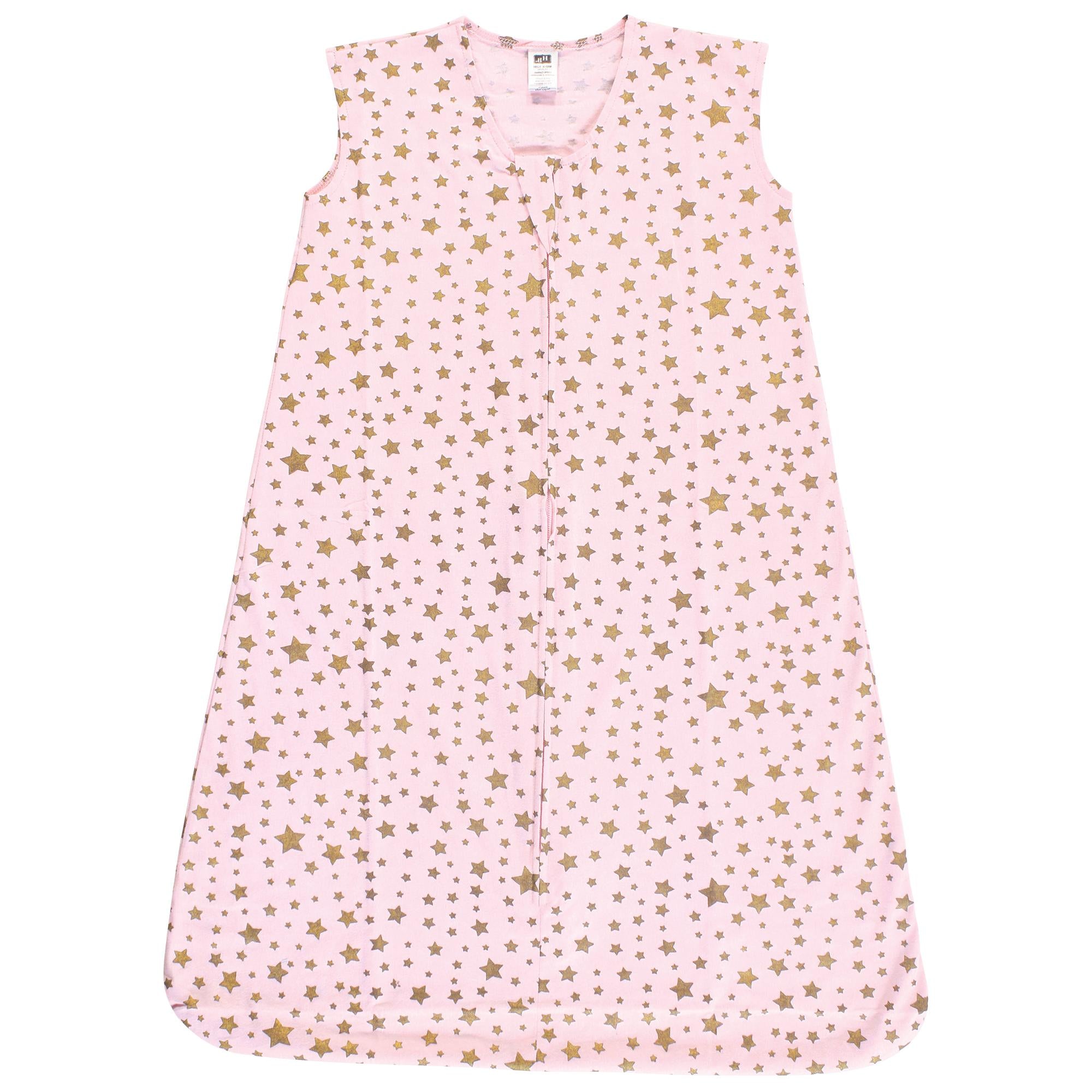 Girls Sleeveless Sleep Sack, Glimmering Rose Constellation