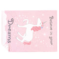 Girls Ultra Soft Mink Plush Blanket, Whimsical Fantasy