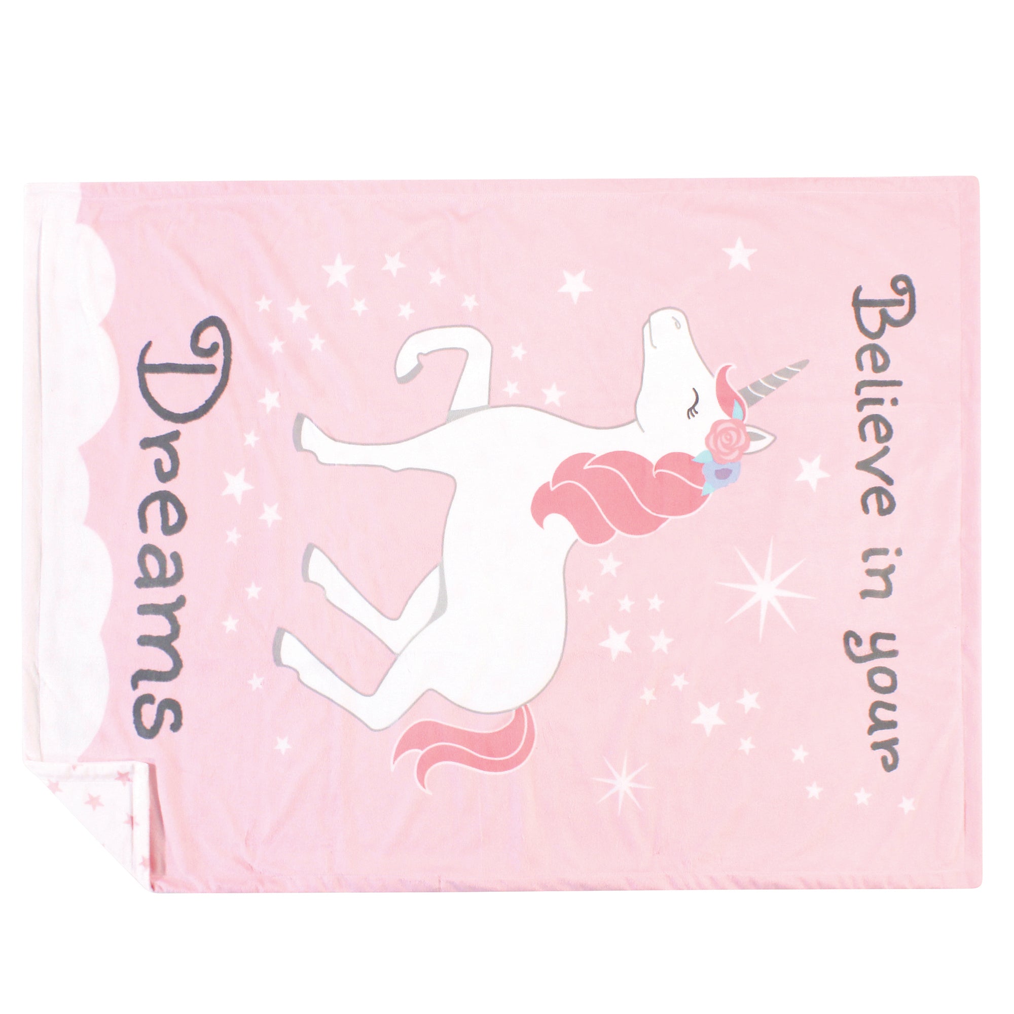 Girls Ultra Soft Mink Plush Blanket, Whimsical Fantasy