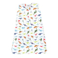 Boys Sleeveless Sleep Sack, Vibrant Jurassic Friends