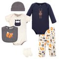 Boys Baby Layette Essentials Set, Petal Pink Owl