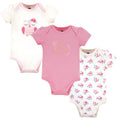Girls Essentials Bodysuits 3-Pack, Whimsical Owl Friends