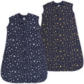 Unisex Quilted Sleeveless Sleep Sack, Silver Galaxy
