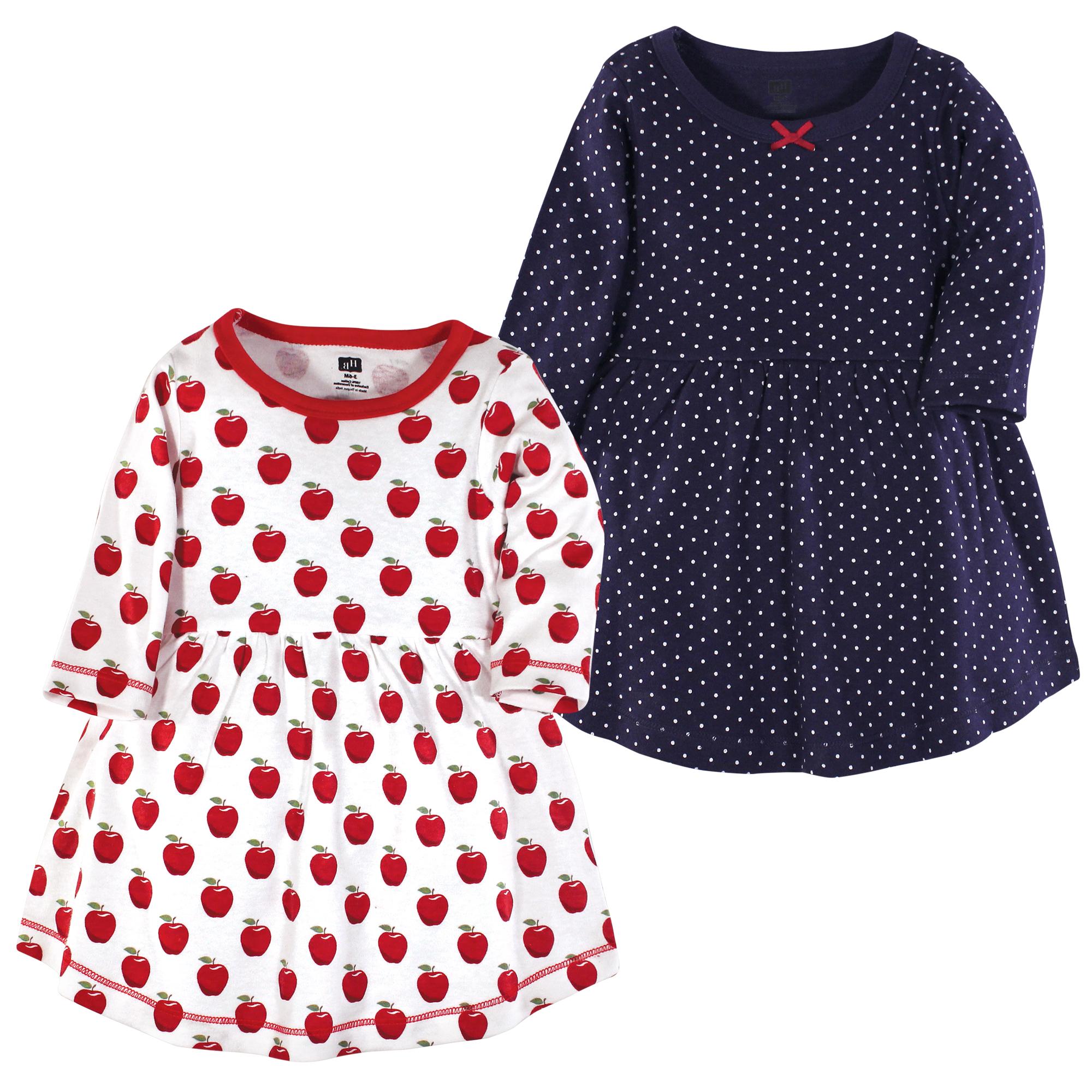 Girls Dresses, Orchard Red