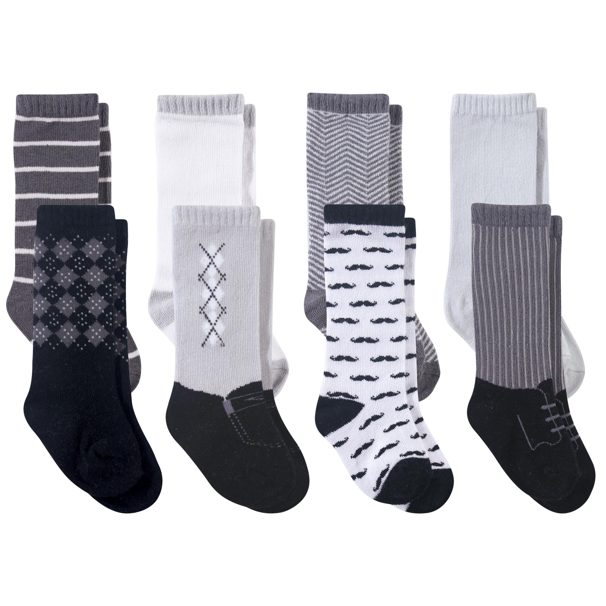 Boys Knee-High Socks, Midnight Charmer