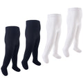Girls Tights, Tuxedo Cable Blend