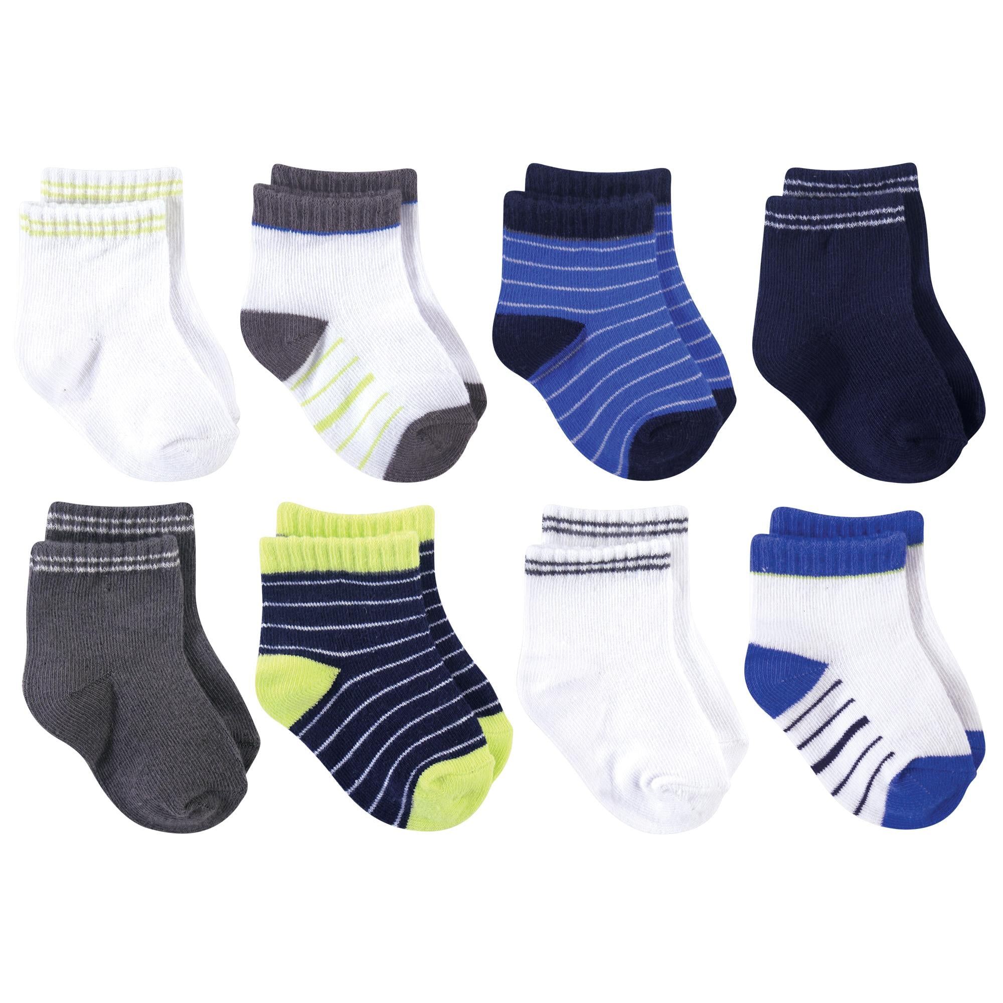 Boys Terry Socks, Deep Sea Slate