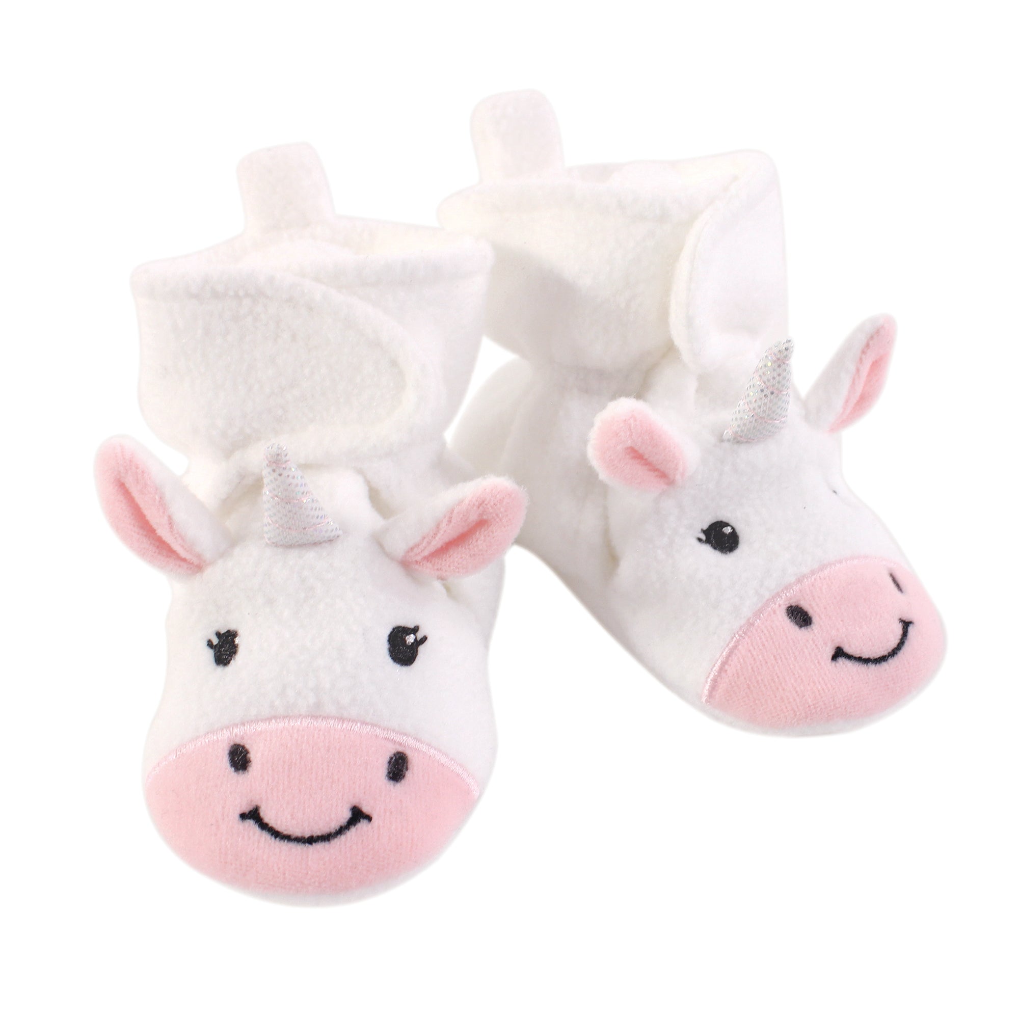 Girls Fleece Booties, Whimsical Mythic Pony