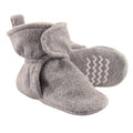 Unisex Fleece Booties, Cloudy Pebble