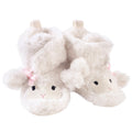Girls Sherpa Lined Fleece Slippers, Blush Sheepskin