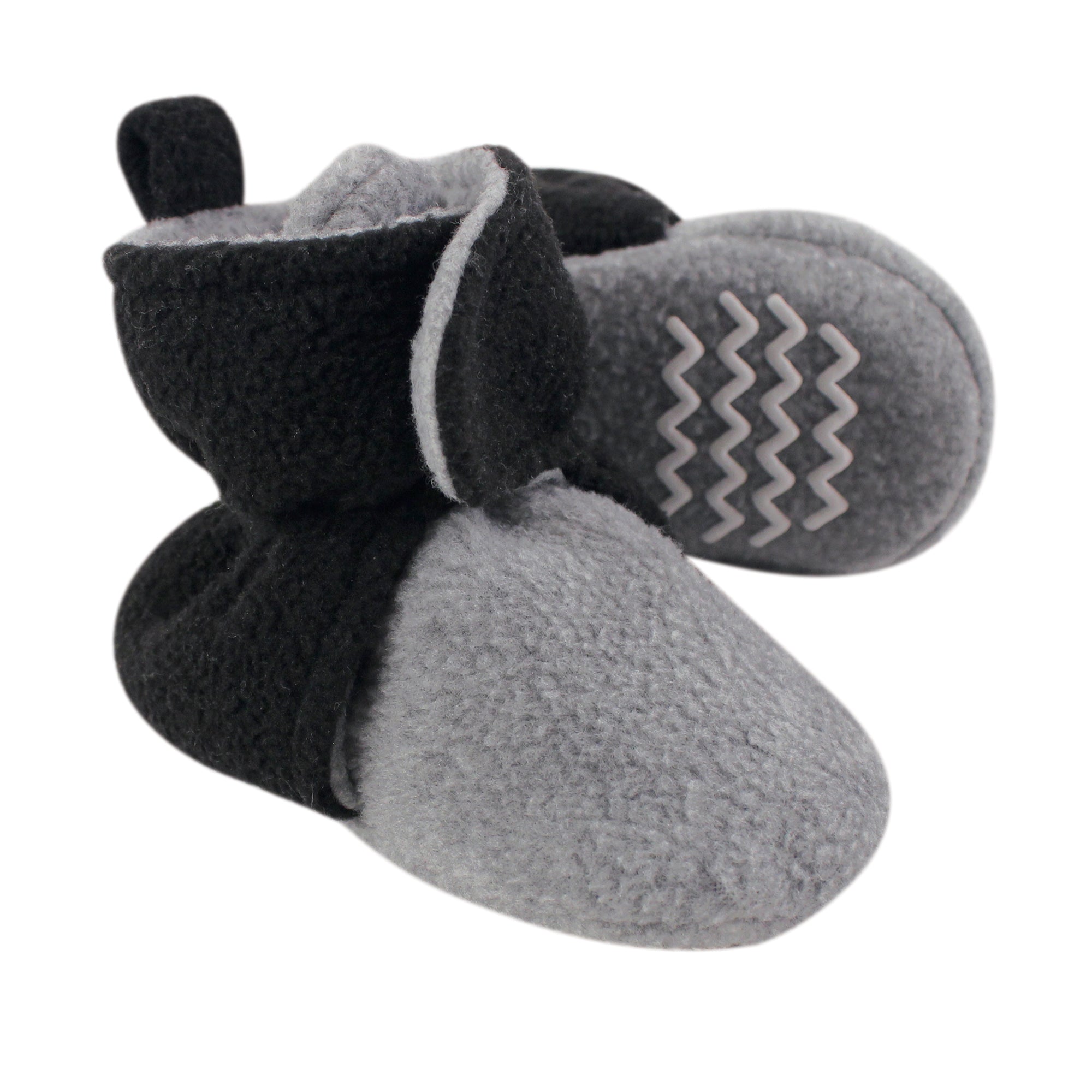 Unisex Fleece Booties, Nightfall Heather