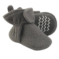 Unisex Fleece Booties, Slate Smoke
