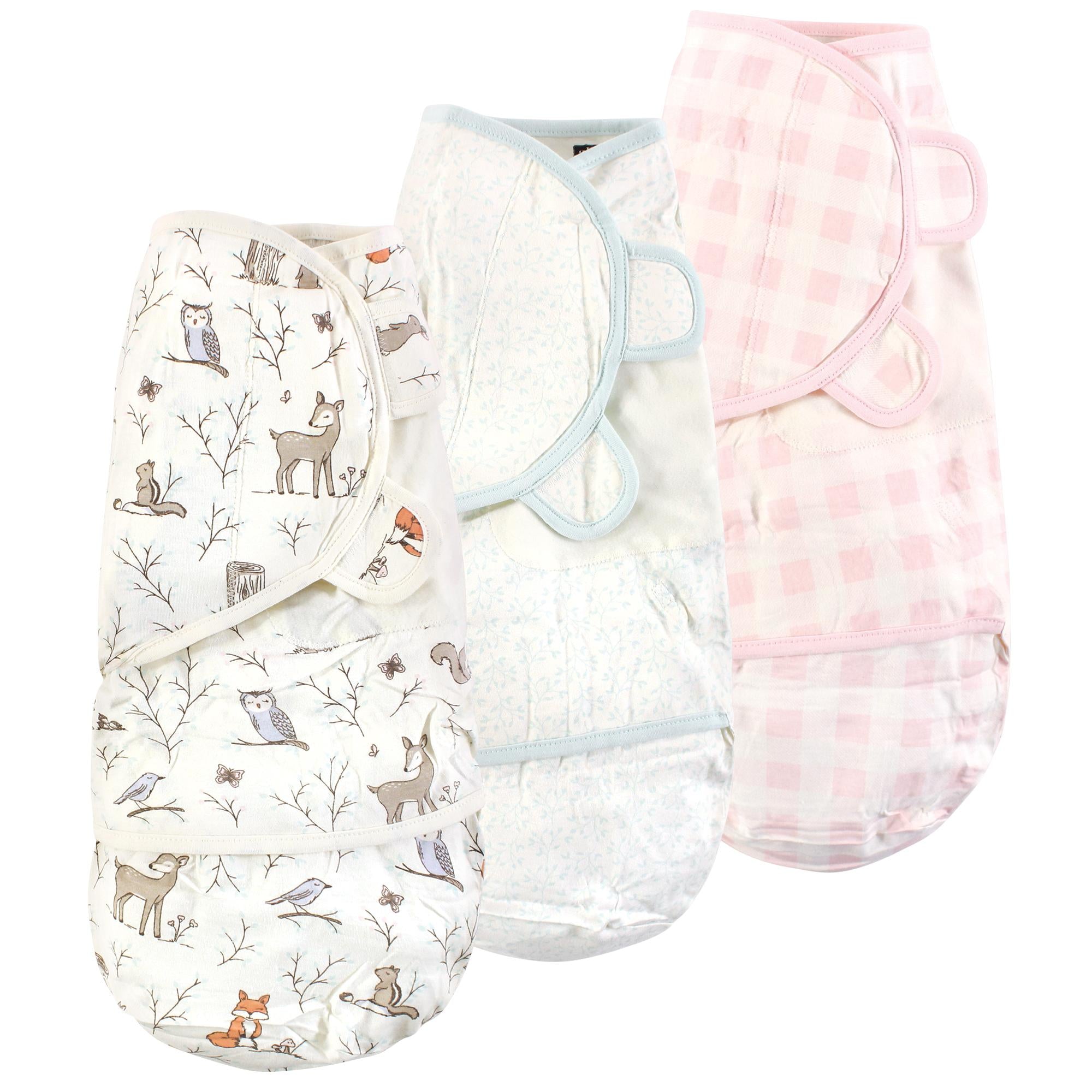 Girls Swaddle Blanket, Magical Woodland