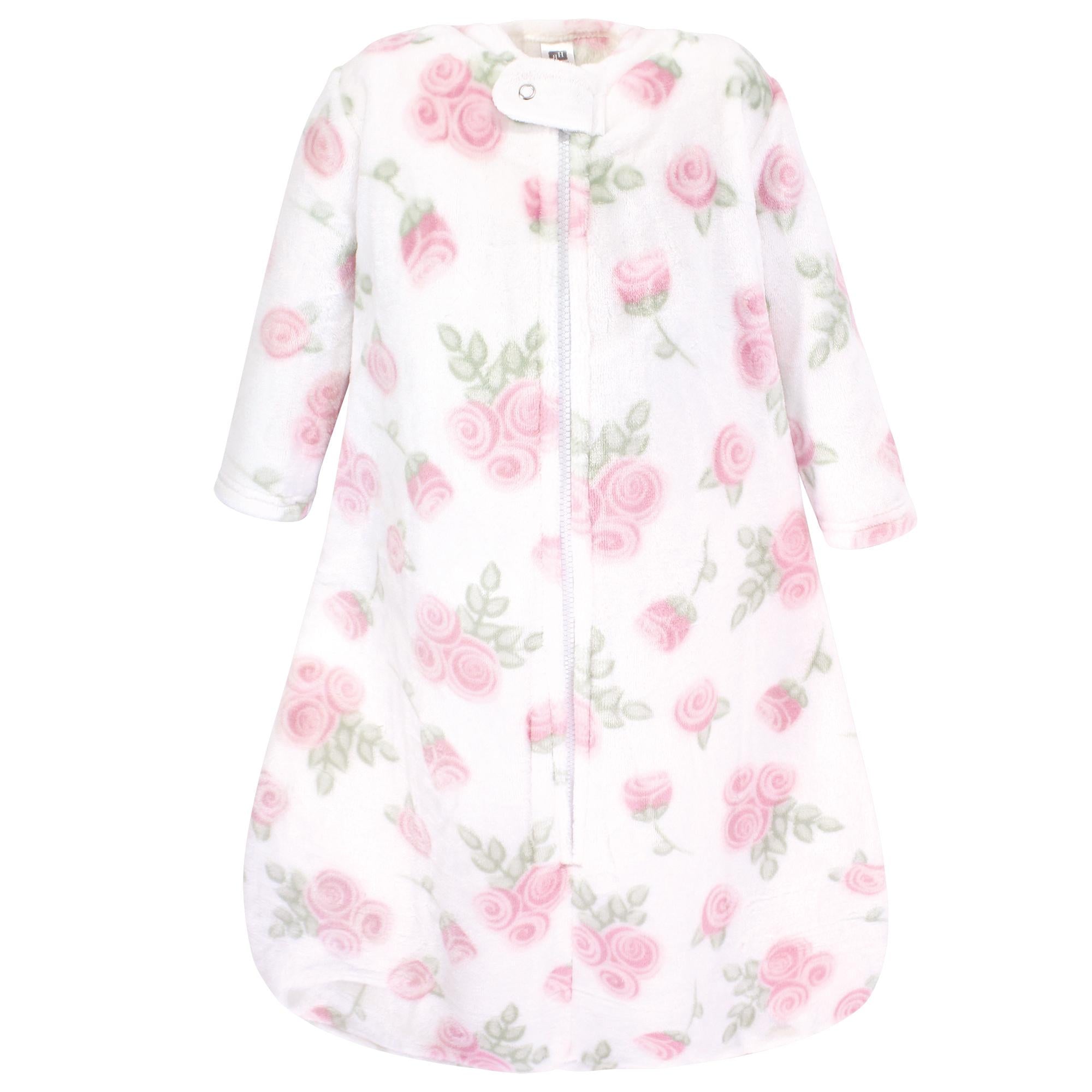 Unisex Plush Sleep Sack, Blushing Petal