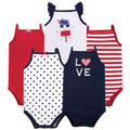 Girls Sleeveless Bodysuits, Celestial Ribbons