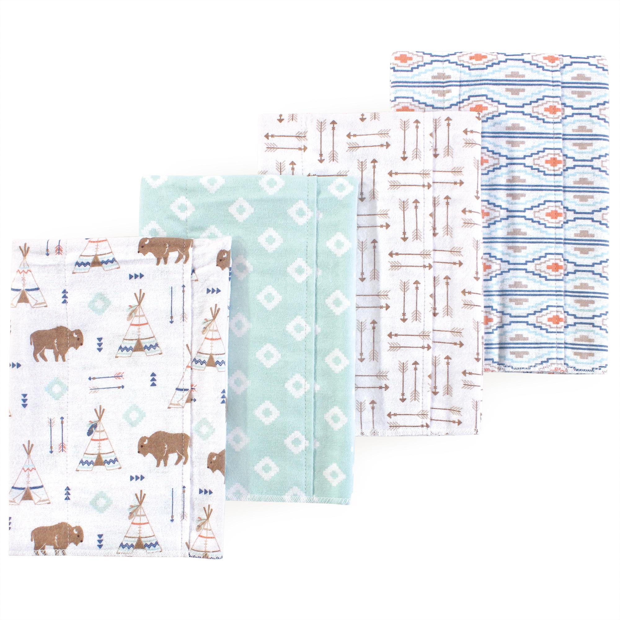 Boys Flannel Burp Cloth Bundle, Mountain Camp