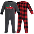Boys Fleece Jumpsuits, Evergreen Forest