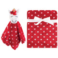Unisex Plush Blanket with Lovey, Holiday Magic Pony