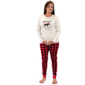 Girls Pajamas, Merry Antler Crimson