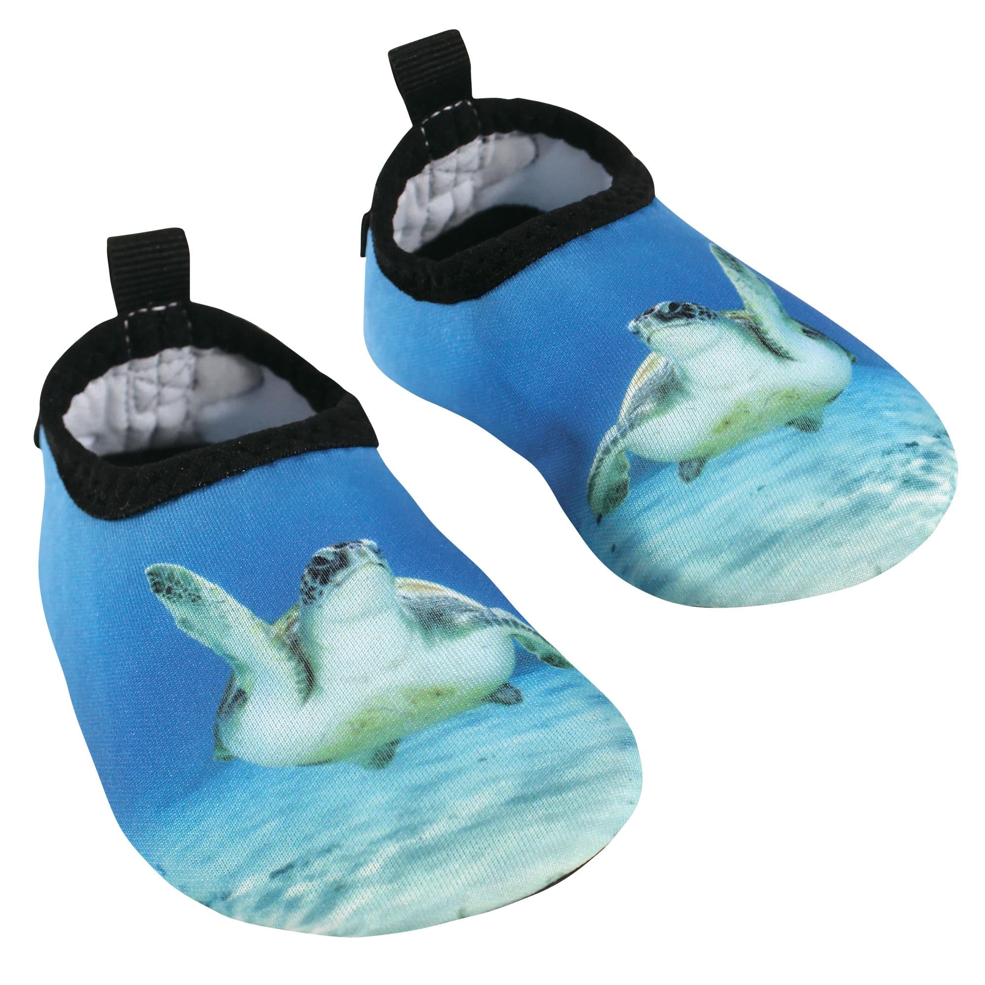 Unisex Water Shoes, Lagoon Shell Turtle