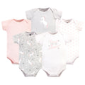 Girls Essentials Bodysuits 5-Pack, Magic Unicorn Dreams