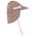 Girls Sun Hat, Pink Wildcat