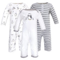 Unisex Jumpsuits, Silver Tundra Penguin