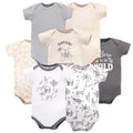 Boys Essentials Bodysuits 7-Pack, Antique Jungle