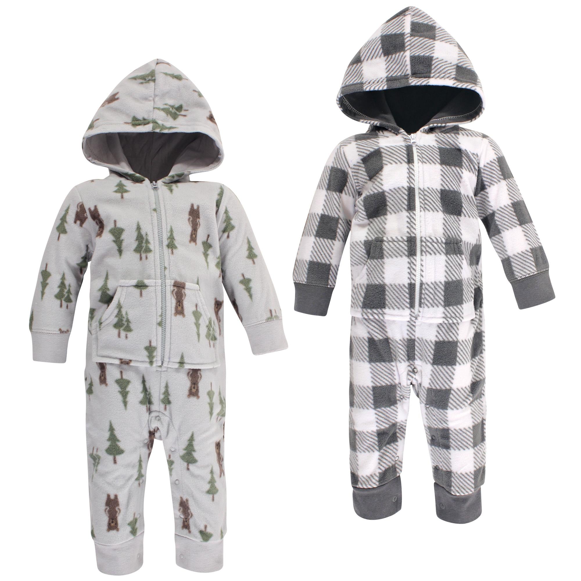 Boys Fleece Coveralls, Wildwood Cub