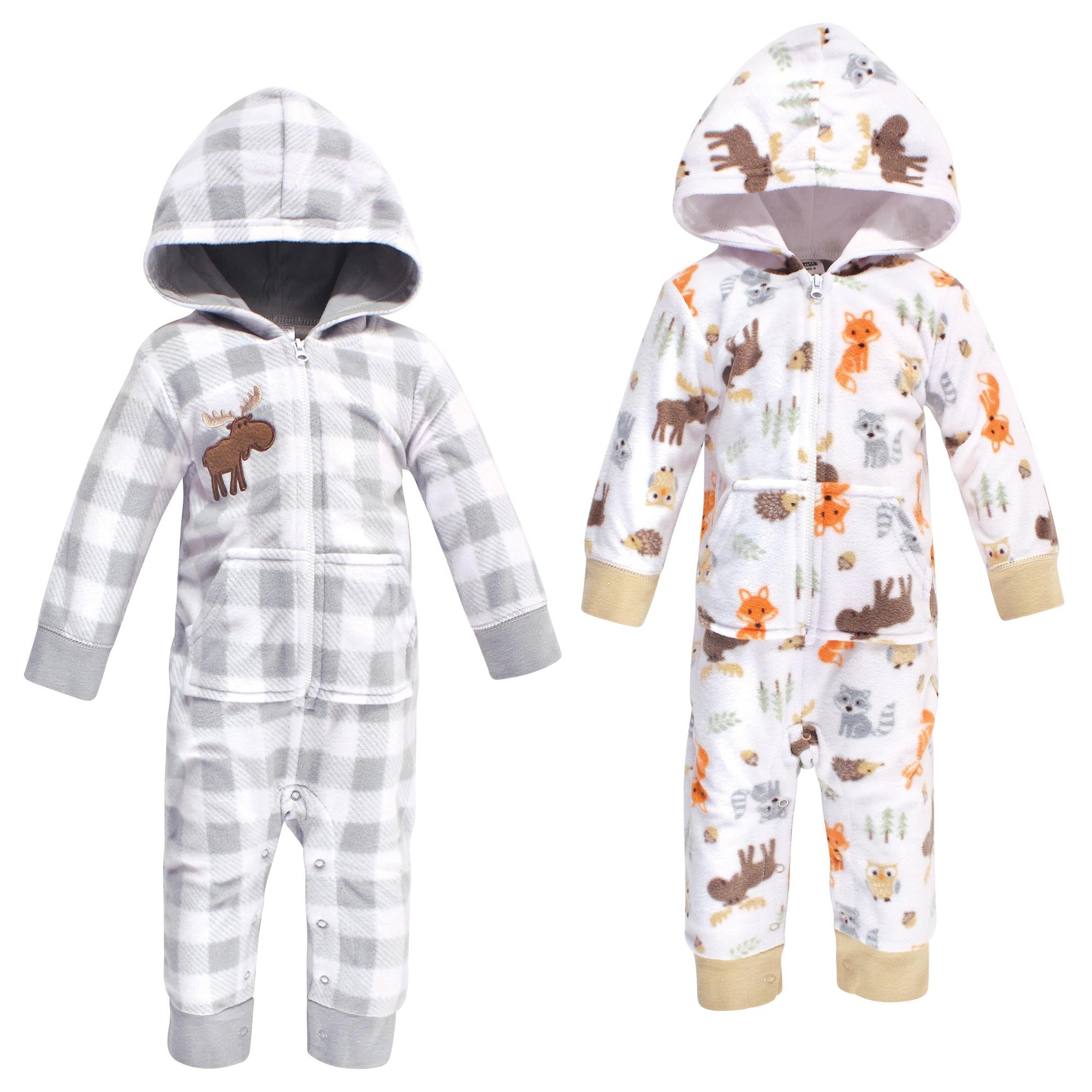 Boys Fleece Coveralls, Wildwood Friends