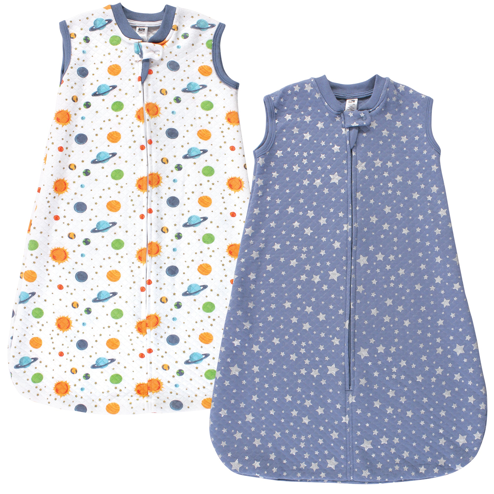 Unisex Quilted Sleeveless Sleep Sack, Cosmic Night