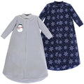 Unisex Long Sleeve Fleece Sleeping Bag, Arctic Night