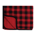 Unisex Quilt Tranquilty Blanket, Rustic Red Check
